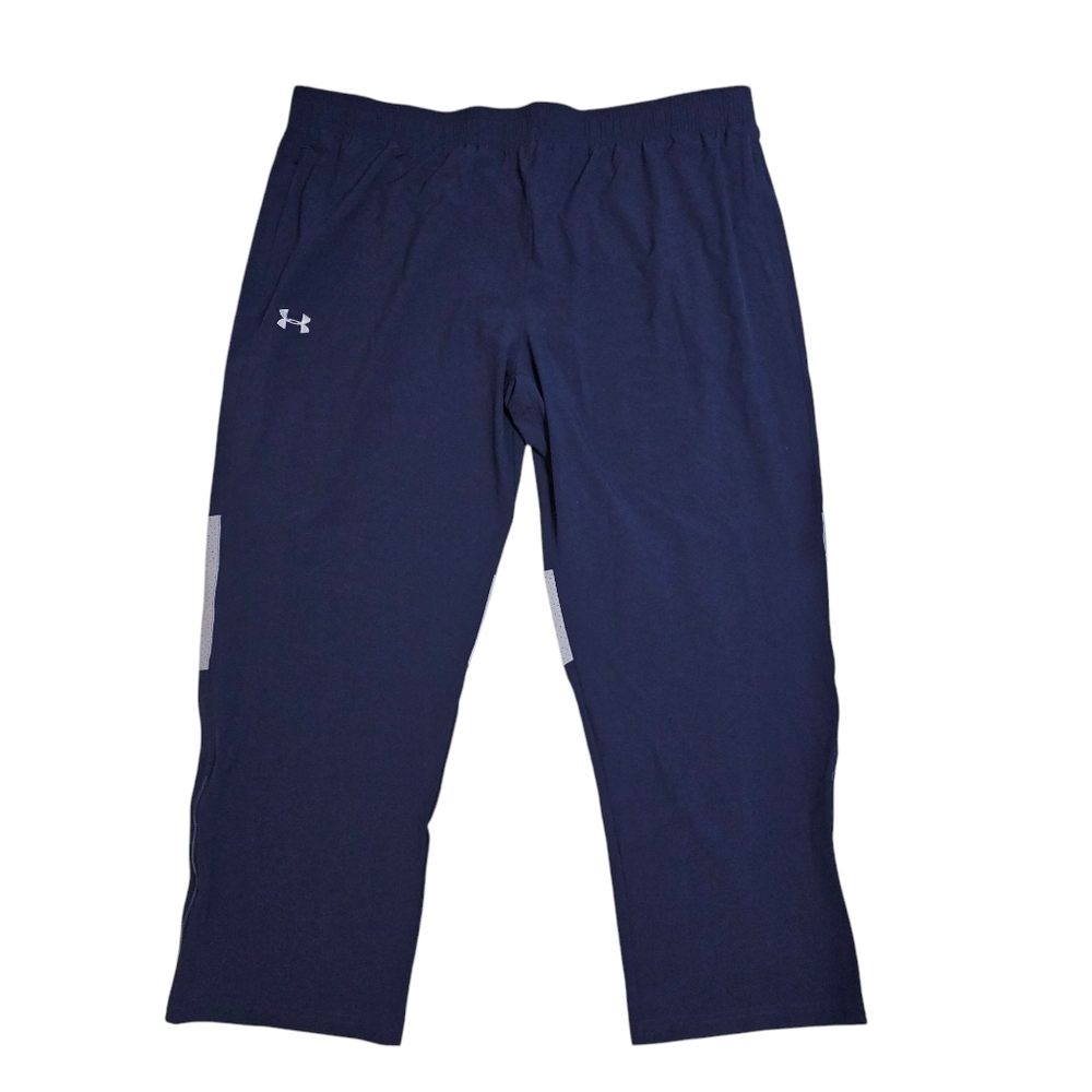 UNDER ARMOUR UA Squad Woven Warm-Up Pant 1293912 Midnight Blue Mens 4XL - Picture 1 of 4